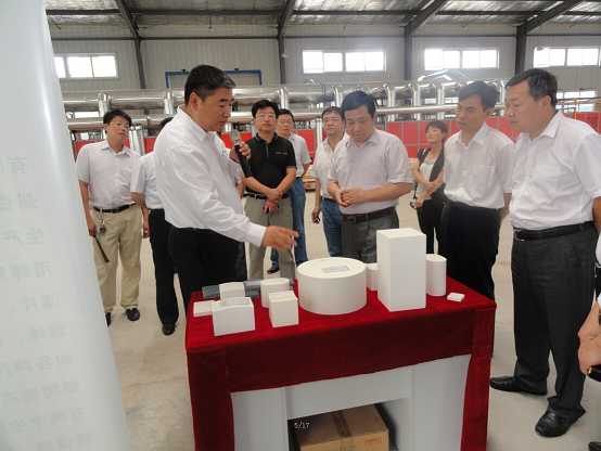 City leaders inspected on August 6, 2012